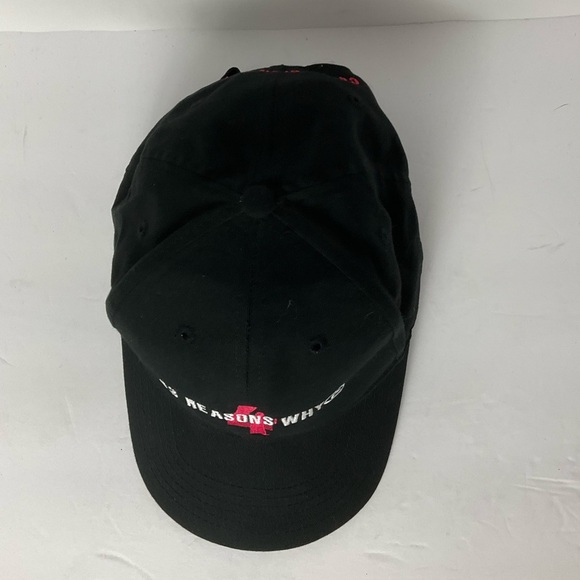 Netflix "Thirteen Reason's Why" Black Crew Hat Season 4 Adjustable Baseball Cap - Picture 2 of 8